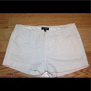 hurley crisp white shorts